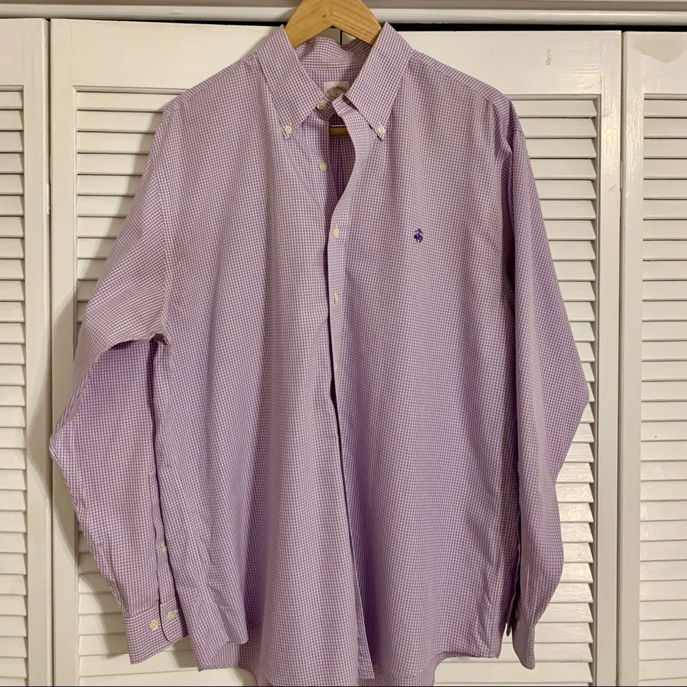 Brooks Brothers “iron free” button down